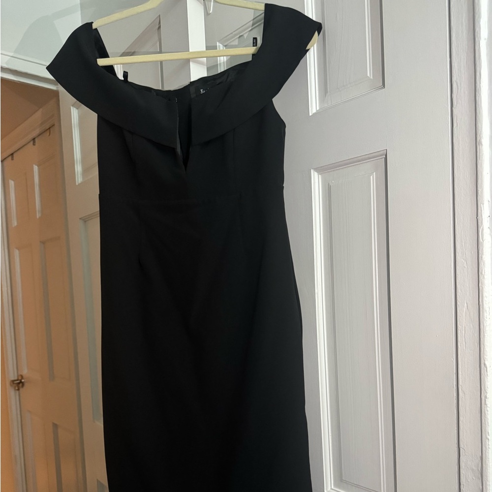 Bardot Black Off-Shoulder Dress